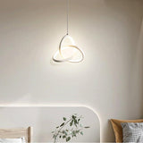 Cold White Kitchen Island Pendant Lights Fixtures, Adjustable Integrated Hanging Lamp for Living Room Bedroom Hanging Light