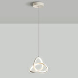 Cold White Kitchen Island Pendant Lights Fixtures, Adjustable Integrated Hanging Lamp for Living Room Bedroom Hanging Light