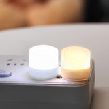 LED Night Light, Mini USB Lamp,Plug-in,Energy Efficient, Ideal for Bedroom, Bathroom, Nursery, Kitchen, Hallway（2pcs）