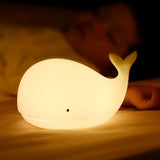 Silicone Nursery Night Light Beach Room Decor Desk Lamp Toys,Bedroom Decorations Gifts for Toddlers,Girls And Boys ,Baby,Kids