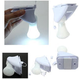 Portable Pull Wall Light Lamp Battery Powered Closet Light with Pull Chain Pull Chain Indoor Cord Light Bulb Fixture Self（2pcs）