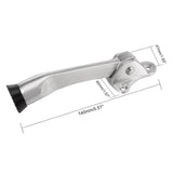 Stopper, Heavy Duty Door Stop with Non-Slip Rubber Tip for Wood Concrete Tiled Carpeted Floors, Brushed Nickel