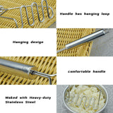 Potato Masher,Stainless Steel Potato Masher for Making Mashed Potato, Banana Bread, Pumpkin Puree and Vegetables