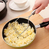 Potato Masher,Stainless Steel Potato Masher for Making Mashed Potato, Banana Bread, Pumpkin Puree and Vegetables