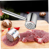 Meat Tenderizer Stainless Steel Heavy Meat Hammer Tool and Hand-Held Meat Tenderizing Needle Tool can Tenderize Steak In Australia - Darrahopens