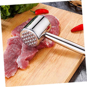 Meat Tenderizer Stainless Steel Heavy Meat Hammer Tool and Hand-Held Meat Tenderizing Needle Tool can Tenderize Steak In Australia - Darrahopens