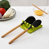 2pc Kitchen Utensil Rest, Spoon Rest, Kitchen Utensil Set, Upgrade Hanging Design, Heat-Resistant,  Spoon Holder for Spoons