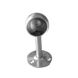 2pc Curtain Rod Ceiling-Mount Bracket, Stainless Steel Ceiling Curtain Rod Brackets Flange Rod Holder Shower  Rod Holder
