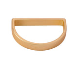 2pc  Easter Napkin Rings, Semicircle Metal Gold Napkin Holder Buckles, Napkin Rings for Dinner Table Decor