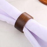 Wooden Napkin Ring for Weddings Dinner Parties or Every Day Use  Use Fashionable and versatile tabletop napkin buckle In Australia - Darrahopens