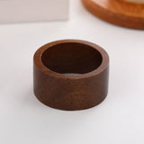 Wooden Napkin Ring for Weddings Dinner Parties or Every Day Use  Use Fashionable and versatile tabletop napkin buckle In Australia - Darrahopens