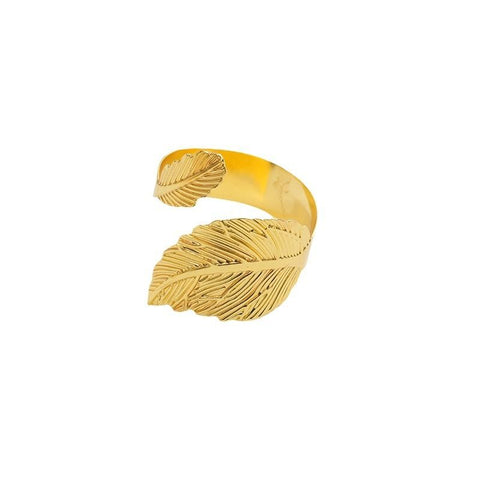 2pc Gold Leaf Napkin Rings Set of Leaves Napkin Rings for Table Setting, Metal Leaf Napkin Holder Rings for Holiday Party