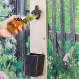 3pc Old Style Cast Iron Beer Bottle Opener Wall Mounted Bottle Cap Opener Aged Gold  Beer bottle wall mounted bottle opener In Australia - Darrahopens