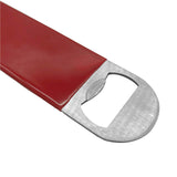 2pc Heavy Duty Stainless Steel Flat Bottle Opener, Solid Beer Openers,  Red, Black can opener, lid opening tool In Australia - Darrahopens