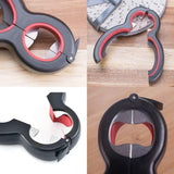 Can Opene for Weak Hands Easy Opener with Silicone Jar Opener Gripper Adjustable Multiple Opener Bottle Opener Jar Lid Jar Opener