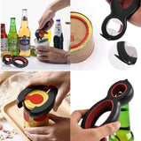 Can Opene for Weak Hands Easy Opener with Silicone Jar Opener Gripper Adjustable Multiple Opener Bottle Opener Jar Lid Jar Opener