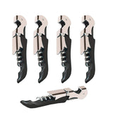 5pc Professional Waiter Corkscrew Wine Openers Set ,Upgraded with Heavy Duty Stainless Steel Hinges Wine Key In Australia - Darrahopens