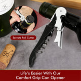 5pc Professional Waiter Corkscrew Wine Openers Set ,Upgraded with Heavy Duty Stainless Steel Hinges Wine Key In Australia - Darrahopens