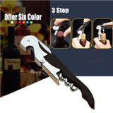 5pc Professional Waiter Corkscrew Wine Openers Set ,Upgraded with Heavy Duty Stainless Steel Hinges Wine Key