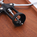 Winged Corkscrew and Bottle Opener, Black Winged Corkscrew and Bottle Opener, Black 丨Stainless steel light bottle opener In Australia - Darrahopens