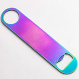 Heavy Duty Stainless Steel Flat Bottle Opener, Simple and Effective Beer Openers Multifunctional beer bottle opener