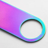 Heavy Duty Stainless Steel Flat Bottle Opener, Simple and Effective Beer Openers Multifunctional beer bottle opener
