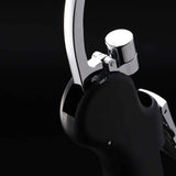 Stainless Steel Wine Opener Compact Vertical Corkscrew Wine Bottle Opener with Foil Cutter Creative multifunctional set