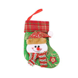 4pc Christmas Stockings Gift Bag Christmas Tree Decoration Supplies,Gold and Red Ornaments for Christmas Tree Toppers Christmas