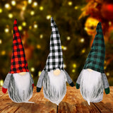 3pc  Christmas Decorations  Handmade Santa Plush , Home Tabletop Ornaments Christmas Gnome Decor for Adults. In Australia - Darrahopens