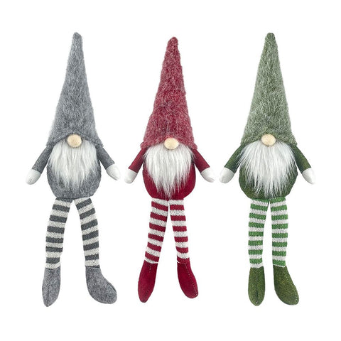 3pcs new Christmas decoration long legs Rudolph doll Christmas children gift hotel mall window decoration In Australia - Darrahopens