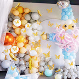 4pc Butterfly Wall Decor Gold Butterfly Decorations for Butterfly Birthday Decorations Butterfly Party Decorations Cake Decorations In Australia - Darrahopens