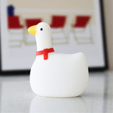 2pc Cute Duck Night Light:Baby Silicone Duck Lamp - Kids Night Lamp - Rechargeable Nursery Nightlight - Timer Function Bedside Lamp