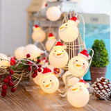Christmas String Lights Snowman String Lights Waterproof Fairy Christmas Lights Battery-Powered Decoration In Australia - Darrahopens