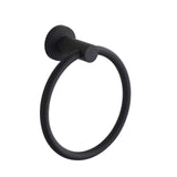 Stainless Steel Towel Ring Hanging Round Simple Black Towel Circular Holder  Hand Towel Holder Heavy Duty Towel Hanger for Bath In Australia - Darrahopens