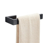 Towel Rack, Hand Towel Ring Holder, Hardware Set Towel Bar for Bathroom, Kitchen, Cabinet in Hotel or Home, Matte Black In Australia - Darrahopens