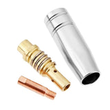 6 pc Welder Welding Gun Accessory Kit Contact Tips Holder Gas Nozzles Welder Replacement Parts for Welding Torch