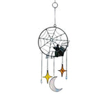Halloween Pendant Bat Moon Acrylic Window Hanging Pendant, Spooky Bat Suncatcher Wall Art Decoration for Halloween Indoor Outdoo In Australia - Darrahopens