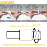 4pc Teflon Tape,Plumbers Tape,Tape,Sealing Tape,Plumbing Tape,Sealant Tape,Thread Seal Tape for Shower Head