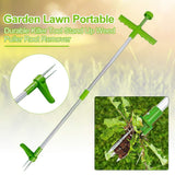 Stand-Up Weeder and Root Removal Tool, Weed Puller Tool with Long Handle, Portable Durable Weed Puller Root Remover