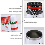 Storage Box Christmas Candy Tin Snowman Ornament Cookie Containers for Gift Giving Xmas Holiday Gifts Candy In Australia - Darrahopens