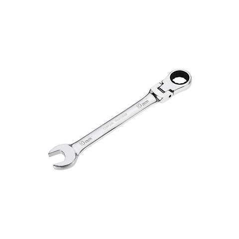 2pc Flex-Head Ratcheting Combination Wrench Metric Teeth Point Ratchet Box Ended Spanner Tools Combination Wrench Metric In Australia - Darrahopens