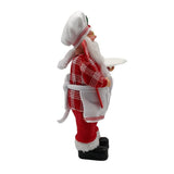 Chef Santa Claus Figurines Merry Christmas Figure Decorations Table Decor Santa Claus Decorations, Standing Christmas Santa Claus