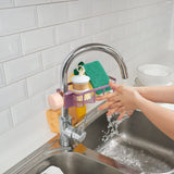 Wall Mounted Soap Dish, Bath Soap Dish for Shower, Plastic Wall Mounted Bar Soap Holder for Bathroom Kitchen-Pink