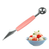 Stainless Steel Dual End Melon Baller Multi -Function Fruit Carving Knife Perfect Utensil for Carving Fruit In Australia - Darrahopens