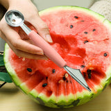 Stainless Steel Dual End Melon Baller Multi -Function Fruit Carving Knife Perfect Utensil for Carving Fruit In Australia - Darrahopens