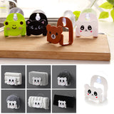 4pc Sponge Holder for Kitchen Cute Adhesive Kitchen Sink  Plastic Sink Sponge Rack Kawaii Cartoon Kitchen Dishr In Australia - Darrahopens