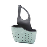 Kitchen Sink Shelf Soap Sponge Drain Rack Holder Double Decker Hanging Basket Storage Suction Cup Kitchen Organize In Australia - Darrahopens