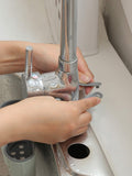 Kitchen Sink Shelf Soap Sponge Drain Rack Holder Double Decker Hanging Basket Storage Suction Cup Kitchen Organize In Australia - Darrahopens