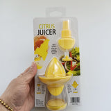 Citrus Squeeze Juicer & Mist Sprayer  Lemon and Lime Juicer and Reamer, Yellow Kitchen Gadgets Squeeze and Pour Juicer Reamer In Australia - Darrahopens