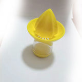 Citrus Squeeze Juicer & Mist Sprayer  Lemon and Lime Juicer and Reamer, Yellow Kitchen Gadgets Squeeze and Pour Juicer Reamer
